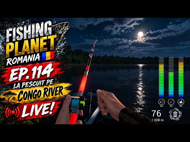 Fishing Planet Romania Ep.114 La pescuit pe CONGO RIVER, LIVE!