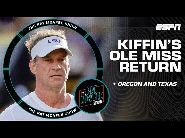 Lane Kiffin's RETURN to Ole Miss, Oregon CONCERNS + Texas = TOP TEAM?! 🏈 | The Pat McAfee Show