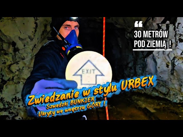 ‼️Zwiedzanie w stylu URBEX‼️ Bunkier wewnątrz GÓRY | Jak bezpiecznie używać liny do wspinaczki? 