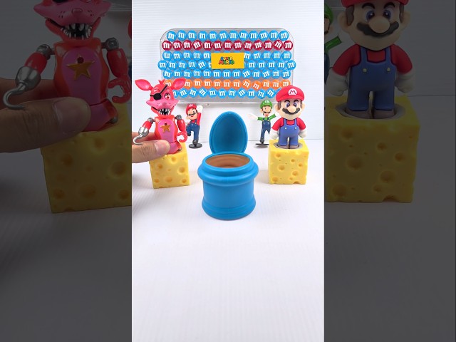 Mario Catches Rockstar Foxy!? 😱 | Super Mario Bros Unboxing Toys ASMR