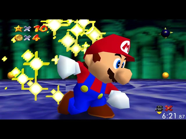 Super Mario 74 - 10 Star in 11:07.00