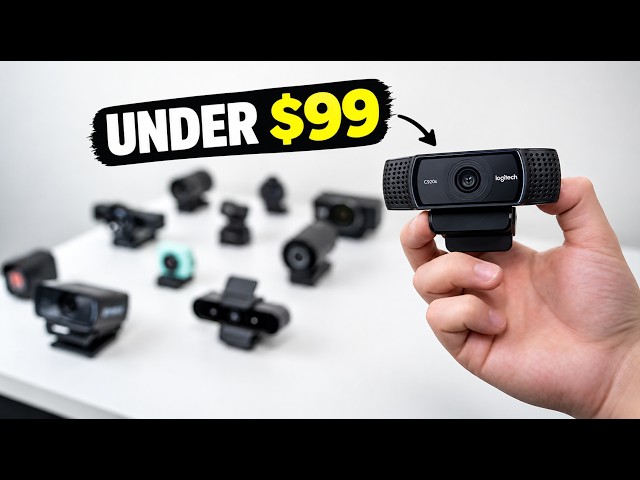 Top 5 Best Budget Webcams for Streaming in 2026 (1080p to 4K Compared)