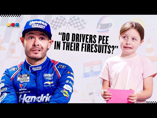 NASCAR Drivers Get Interviewed by Kids