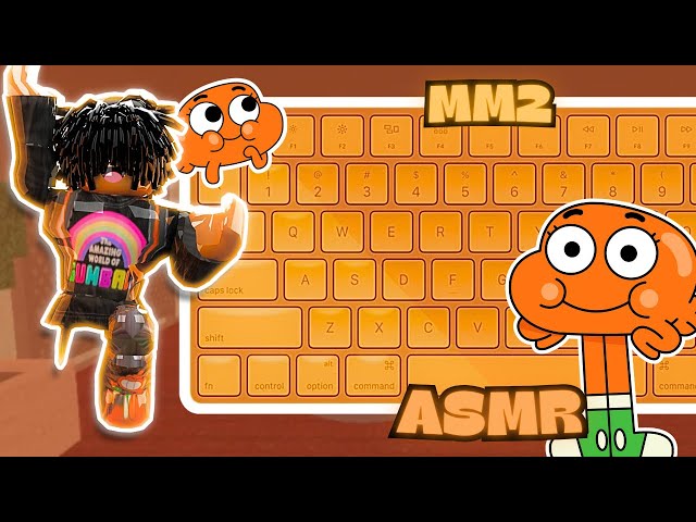 Playing MM2 as DARWIN WATTERSON!🐟|| *Keyboard ASMR*🧡
