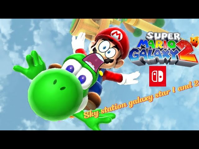 Super Mario galaxy 2 (switch edition)part 1 