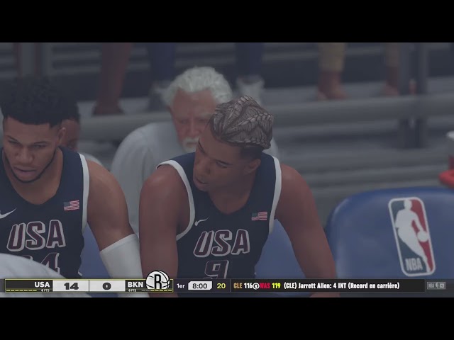Miami Heat vs Brooklyn Nets  201-8. Part 1