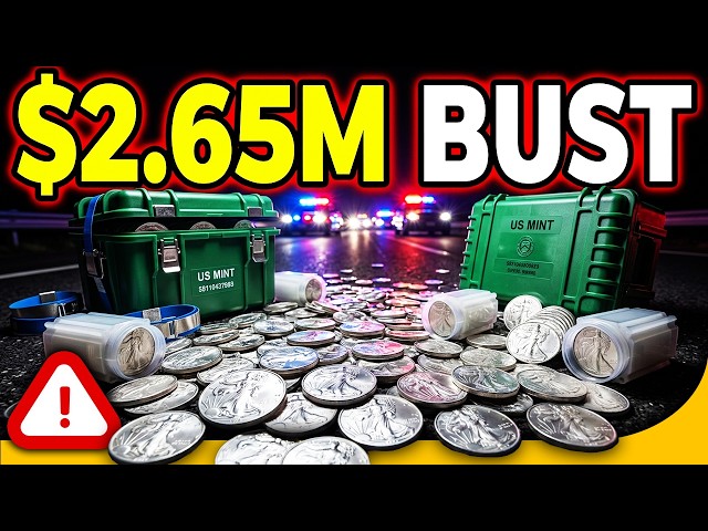 Police Just Made the Biggest Stolen Silver Eagle Bust in History!