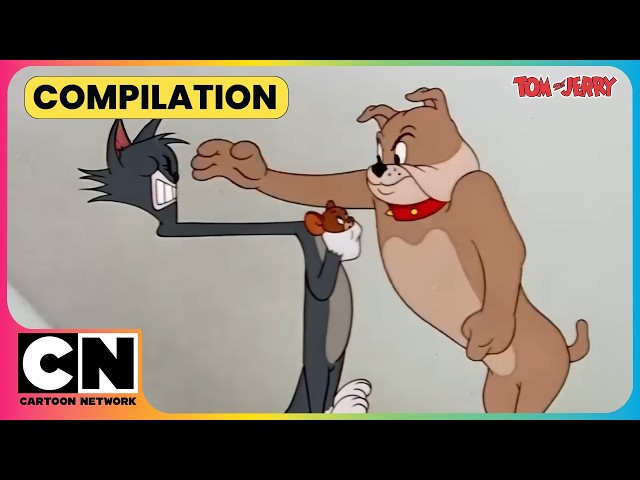 The Ultimate Chase For Jerry!🐱🐶🐭| Tom and Jerry😺🐭| Funny Chases - PART 2😂| @cnindia​