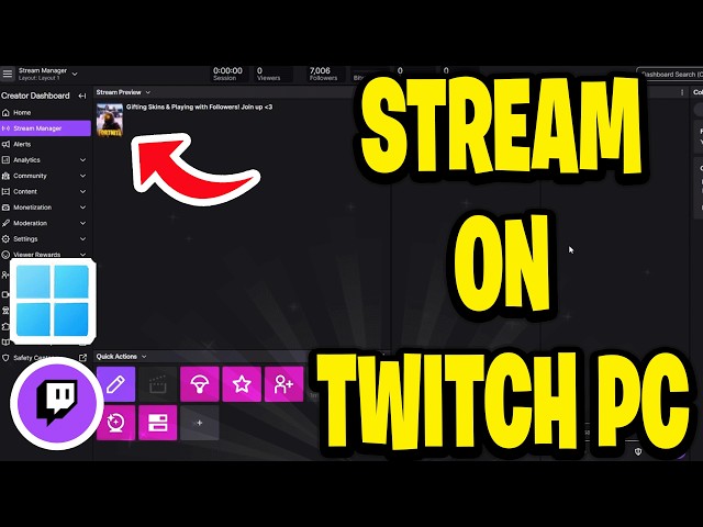 How To Stream On Twitch PC