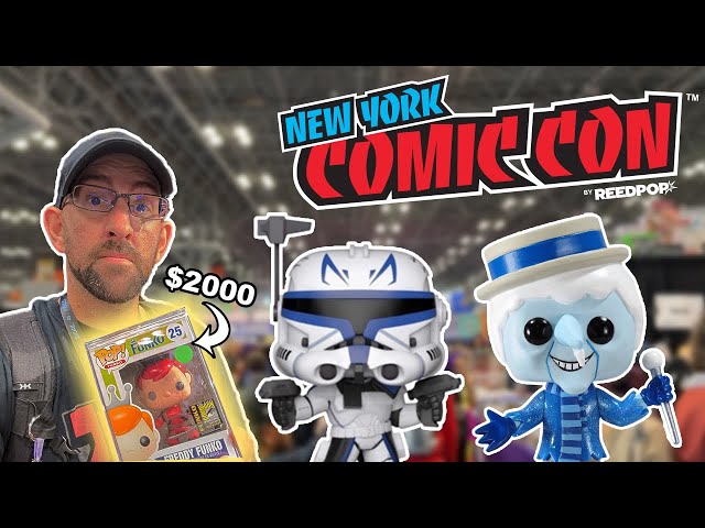 New York Comic Con has TONS of Funko Pop Grails!