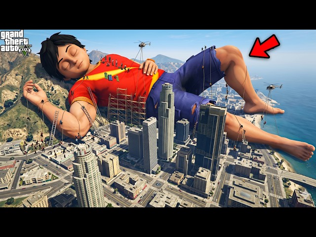 SHIVA Became GIANT SHIVA In GTA 5 ! (GTA 5 Mods)