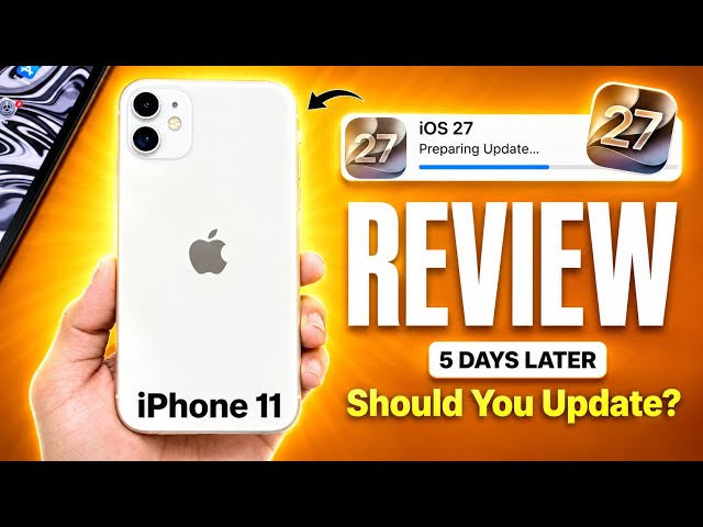 iOS 17 Honest Review on iPhone 11 - iOS 17 Performance, Battery Life on iPhone 11