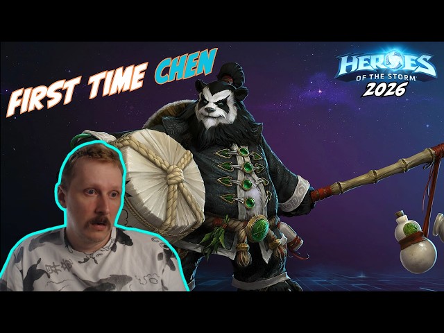 FIRST Time Playing CHEN | Heroes of the Storm
