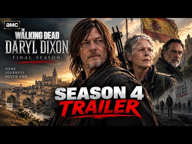 The Walking Dead: Daryl Dixon Season 4 Trailer | Final Season, Daryl & Carol Fight to Get Home