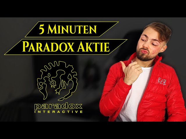 Paradox Interactive Aktien Analyse in 5 Minuten