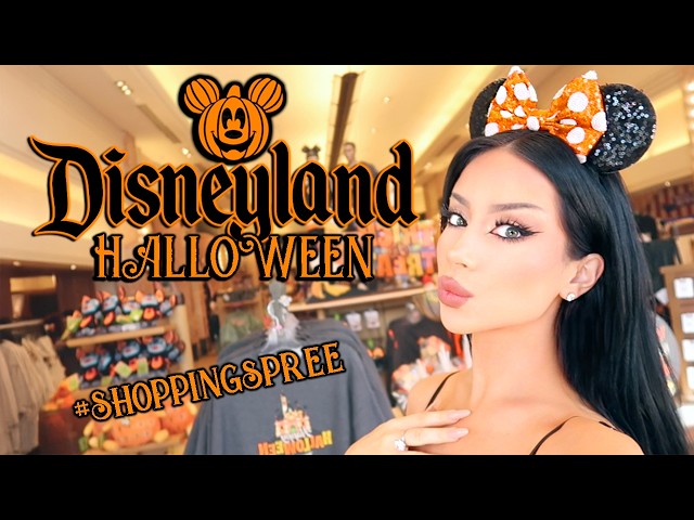 Halloween Shopping Spree at Disneyland!
