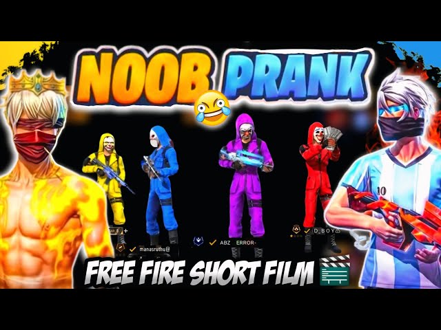 NOOB PRANK😹🧑🏿‍🦱💥FREE FIRE SHORT FILM🎬 MALAYALAM| FREE FIRE NOOB STORY|| ERROR BOY GAMING
