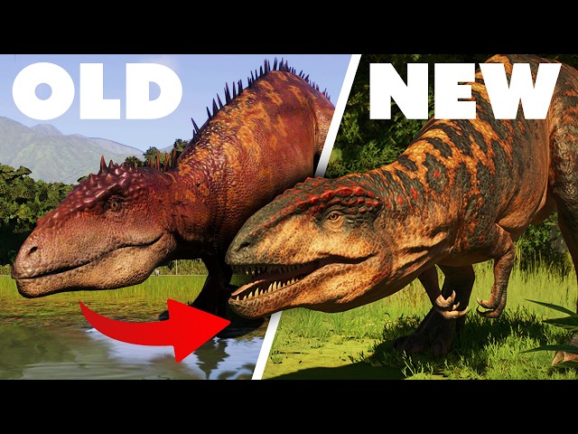 🔲A NEW Carcharodontosaurus Returns For FREE In Jurassic World Evolution 3