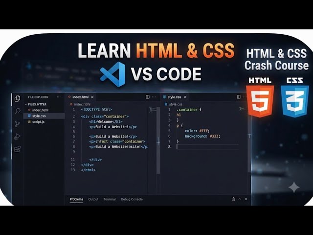 How to do HTML and CSS