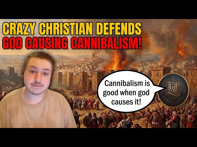 Lordanlady Says Cannibalism Is Good When God Causes It, Demonstrates That He Has No Morals!
