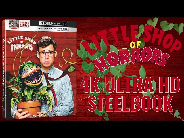 Little Shop Of Horrors 4K Ultra HD + Digital Limited Edition Collectible SteelBook