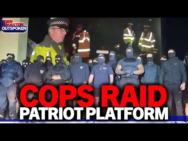 “INFILTRATED!” Police RAID Danny Tommo’s Patriot Platform secret meeting AT NIGHT after his jailing