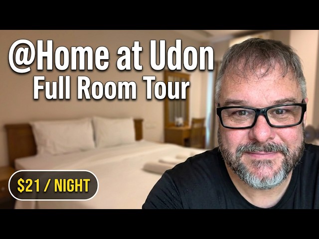 At Home At Udon Hotel Review Udon Thani Thailand 4K HDR