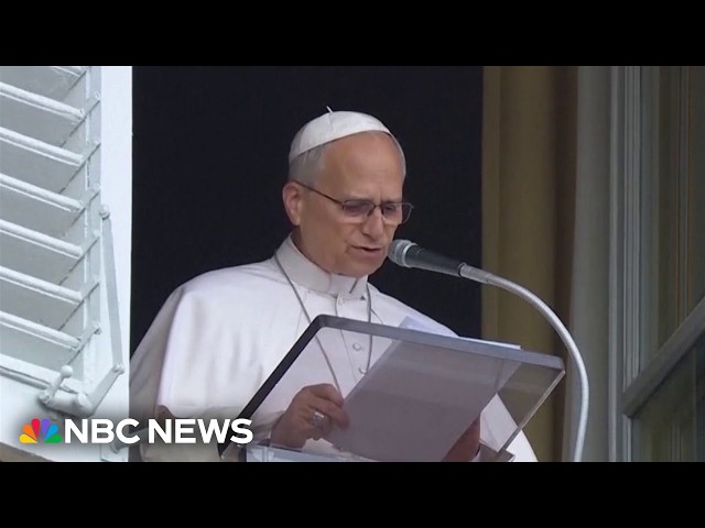 Pope Leo says he will gradually resume duties after cancer surgery
