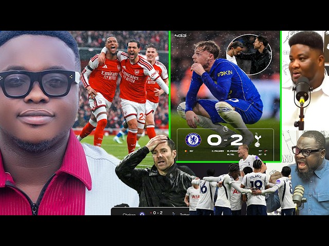 CHELSEA 0 TOTTENHAM 2, ARSENAL 2 EVERTON 0, GAME ANALYSIS..WHAT HAPPENED IN THE GAME AND WHY MISTAKE
