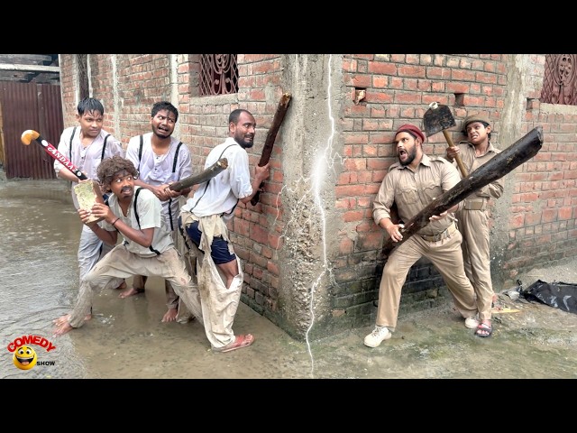 Special top trending comedy funny video 2026 new police vs kaidi amazing video by bindas fun joke