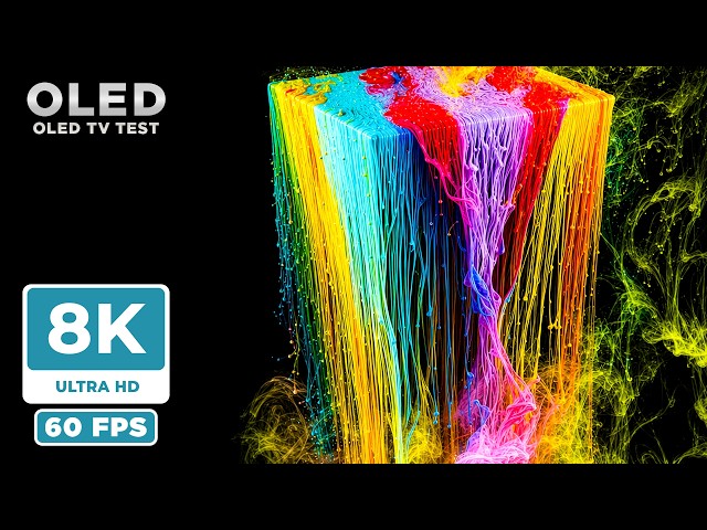 Ultimate Massive OLED Display Test Video | 8K ULTRA HD 60 FPS (Color & Depth Demo)