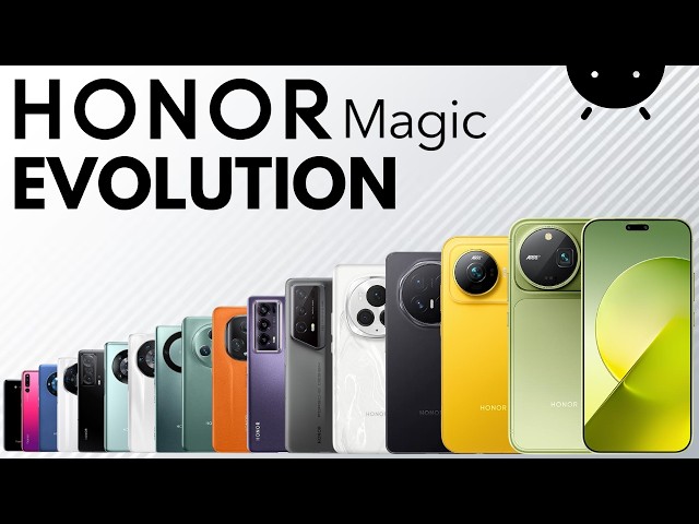 Evolution Of HONOR Magic Series 2016-2026 | History Of HONOR