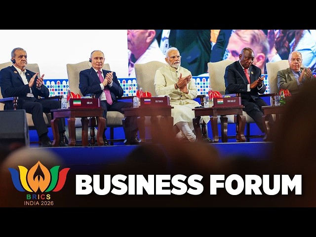 LIVE: PM Modi participates in BRICS Business Forum at Bharat Mandapam