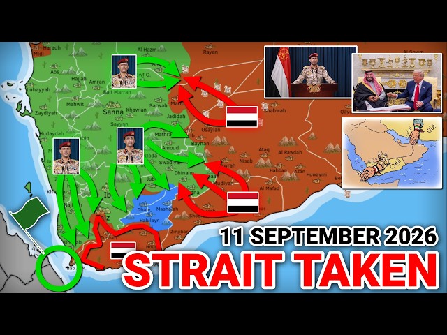 THE GATE OF TEARS FALLS: Houthis Seize Perim Island & Block Red Sea! [11 September 2026]