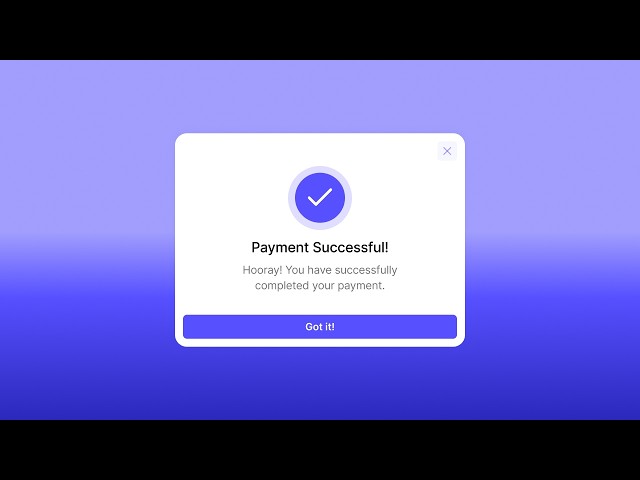 Build a Modal Popup in HTML/CSS (new method)