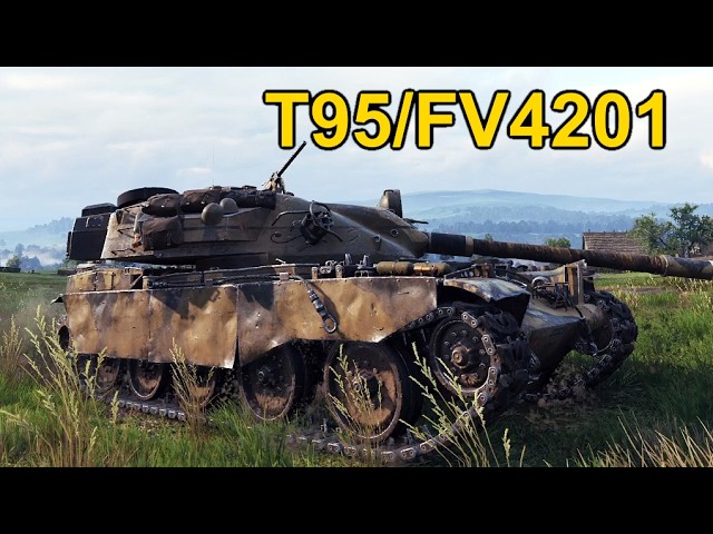 T95/FV4201 Chieftain, Even nurfed still monster 11.7K DMG - World of Tanks
