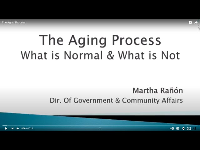 The Aging Process