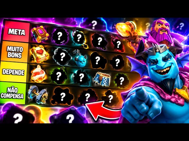 TIER LIST DOS EQUIPAMENTOS DO PRÍNCIPE SERVOS E GRANDE GUARDIÃO! 🔥 | Clash of Clans