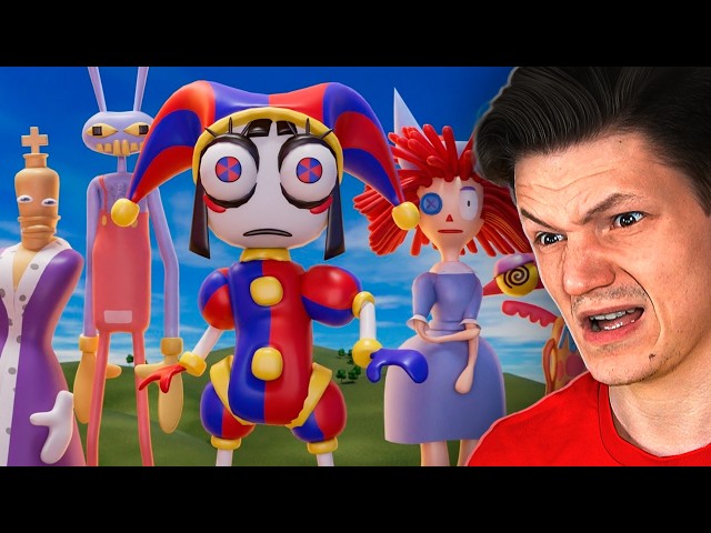 THE DIGITAL CIRCUS IN A NUTSHELL PARODY REACTION