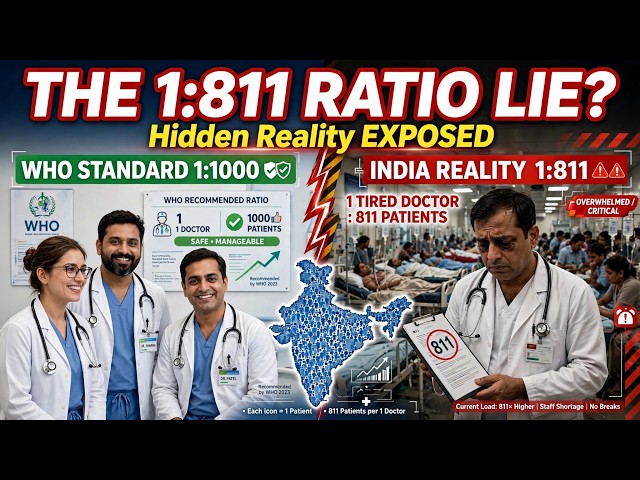 Deconstructing the 1 811 Ratio  The Hidden Realities of the India #indianhealthcare #indianhealth