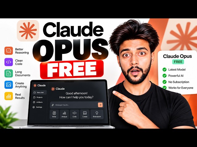I USE CLAUDE OPUS FREE 🤯