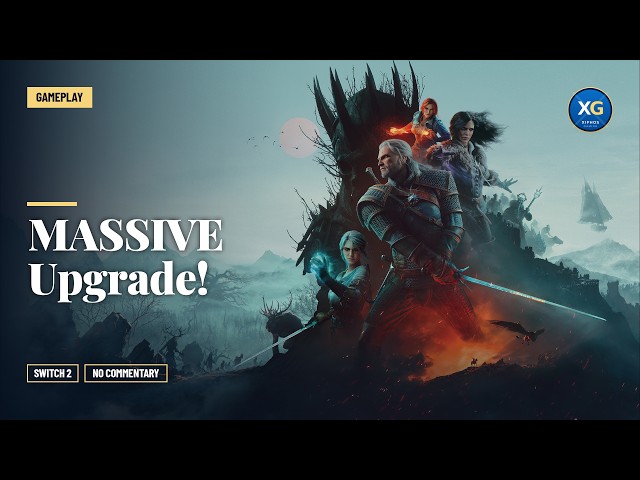 The Witcher 3 Remastered - Nintendo Switch 2 Gameplay!