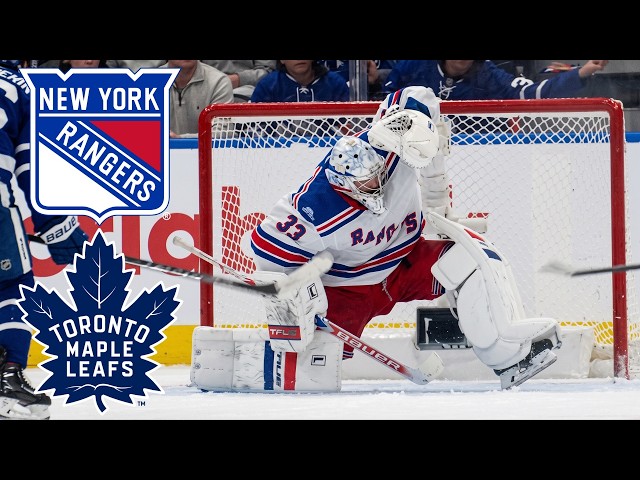 Toronto Maple Leafs vs New York Rangers October 22 26 w/Superbman