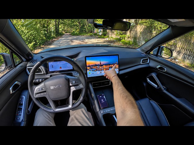 NEW BYD Atto 2 DM-i (212 HP) POV Test Drive | #2920