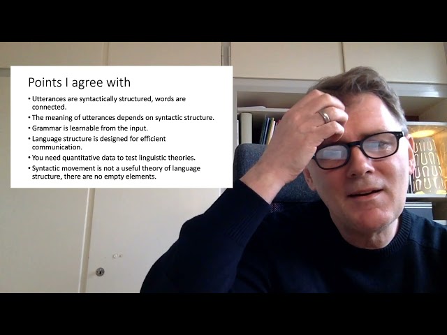 Ted Gibson - Syntax: A cognitive approach