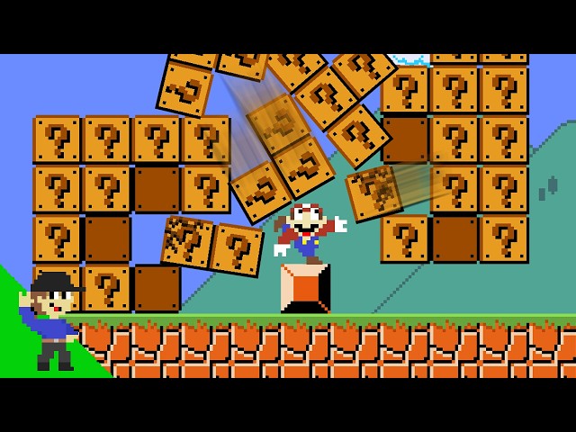 Mario Can't Touch Question Blocks!