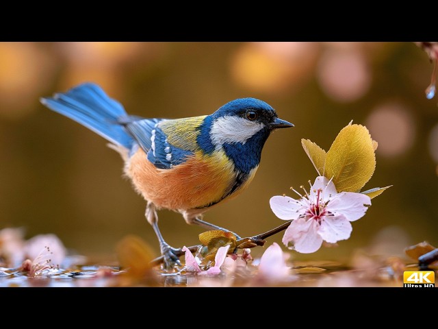 🔴 LIVE 24/7 | Relaxing Music with Bird Sounds | Piano & Nature Sounds for Meditation & Healing 4K