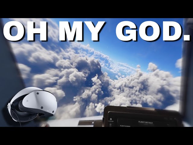 How is This POSSIBLE...?! | Microsoft Flight Simulator PSVR2 UPDATE