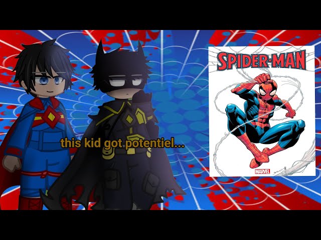 Justices League react spiderman COMIC ACCURATE [Gacha react]