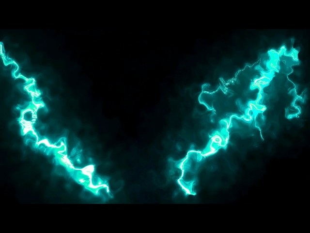 Thunder Storm 4K – Intense Blue Lightning Visuals | Ambient TV Sleep Background